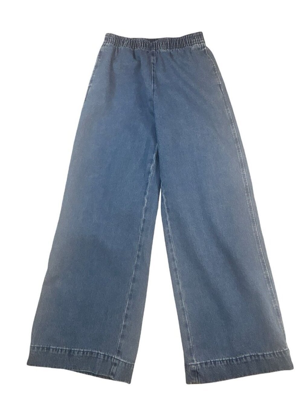 H&M Women’s Pull-On Light Denim Trousers Size S